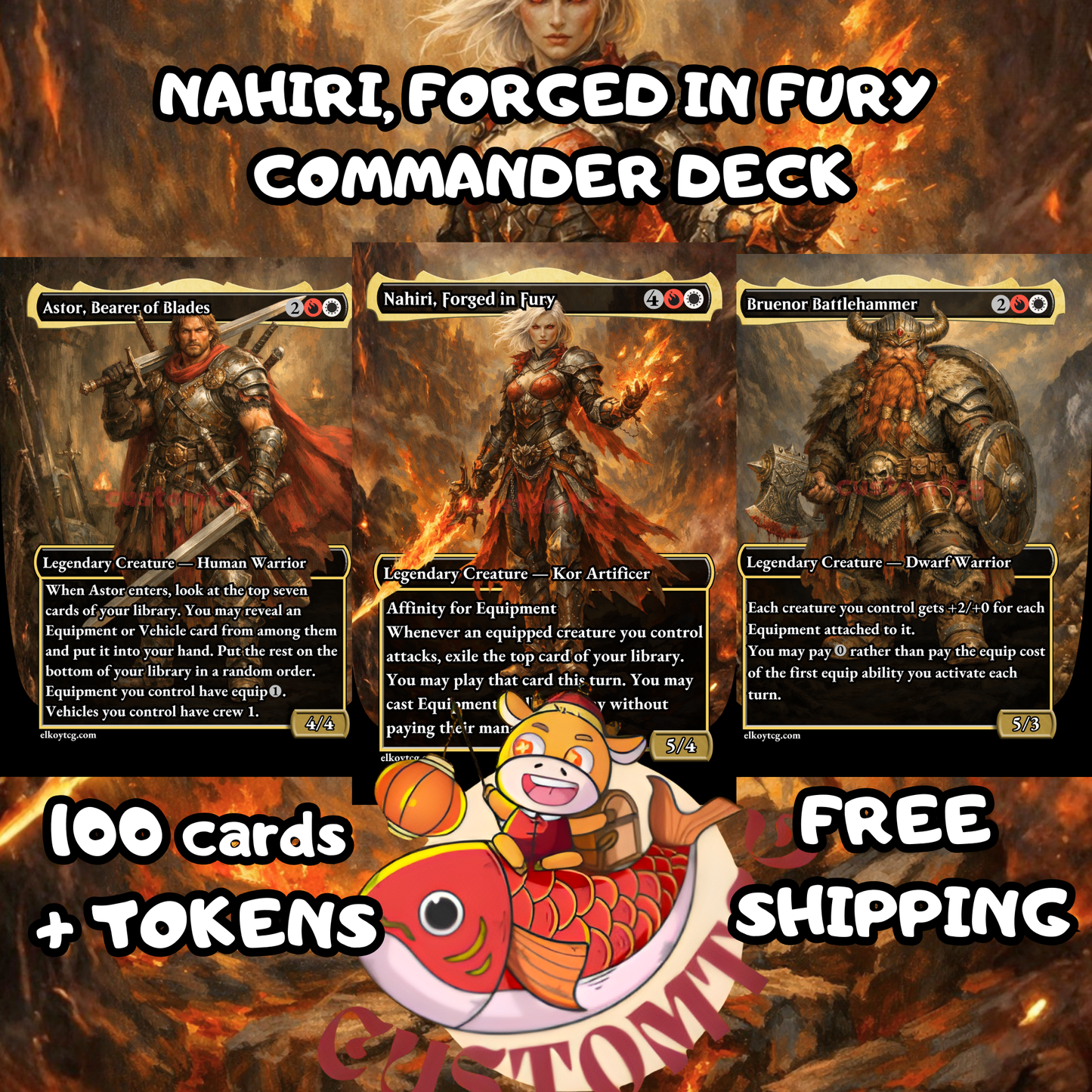 Nahiri, Forged in Fury Custom Deck