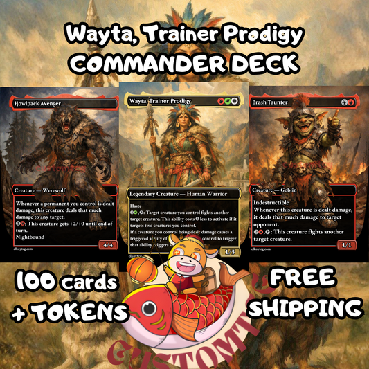 Wayta, Trainer Prodigy Custom Deck