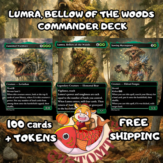Lumra, Bellow of the Woods Custom Deck