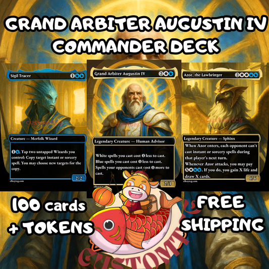 Grand Arbiter Augustin IV Custom Deck