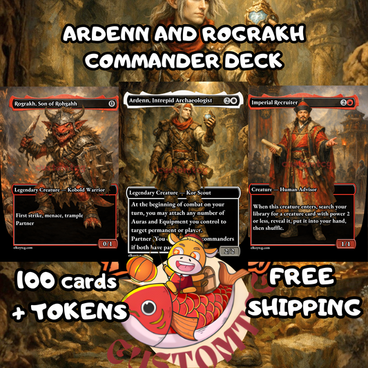 Custom MTG Commander Decks Anime, Videogame & Fantasy Cards Page 2 ElkoyTCG Custom MTG Commander Decks Anime, Videogame & Fantasy Cards Page 2 ElkoyTCG