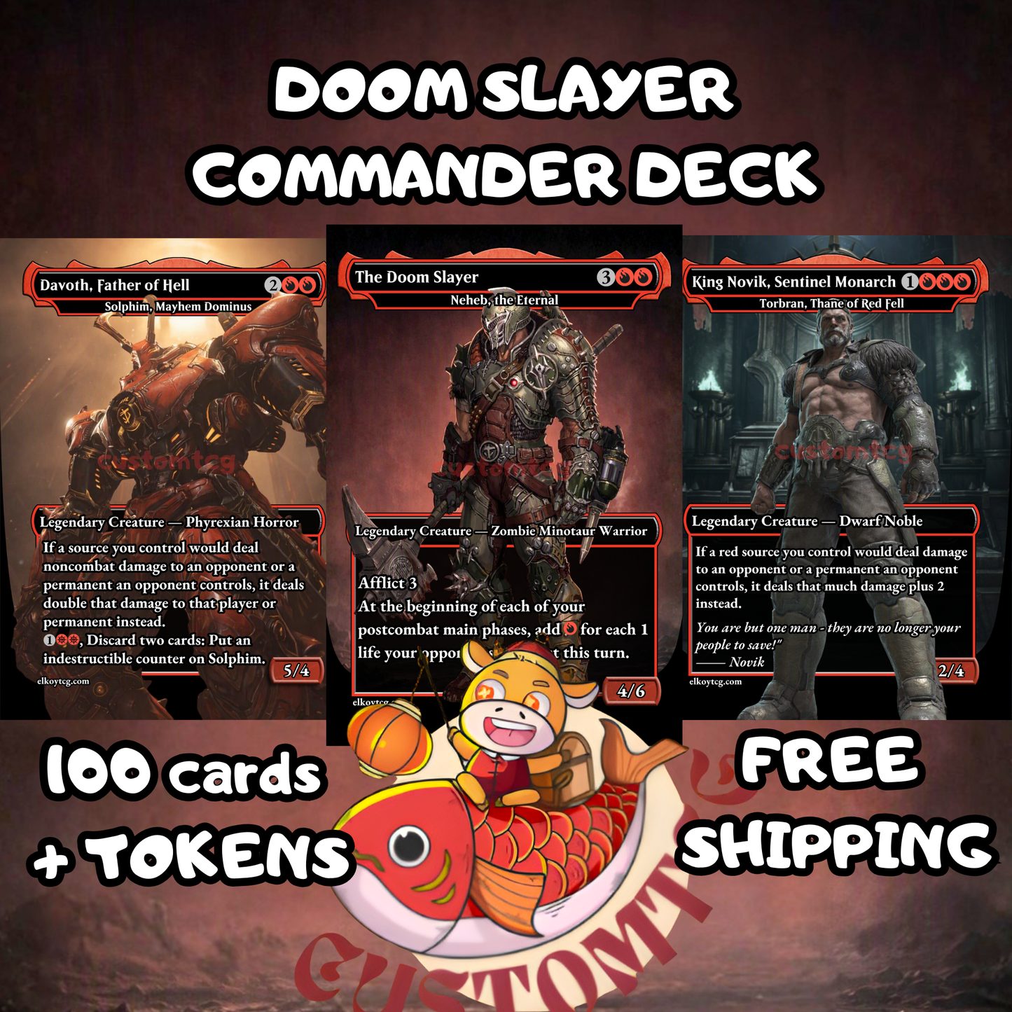 The Doom Slayer Custom Deck