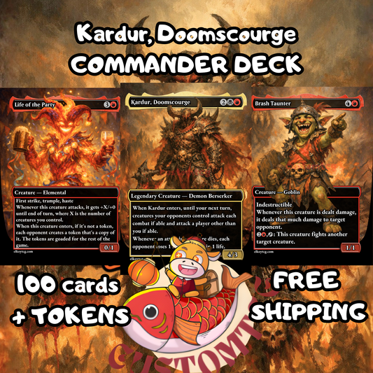 Kardur, Doomscourge custom deck