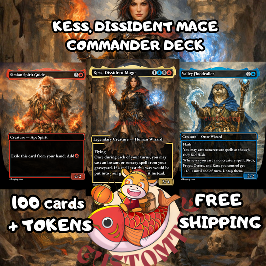 Kess, Dissident Mage Custom Deck