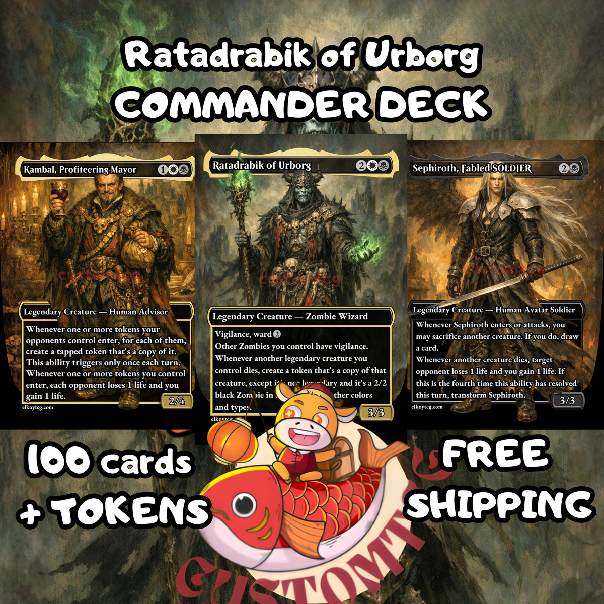 RATADRABIK OF URBORG Custom Deck 👑