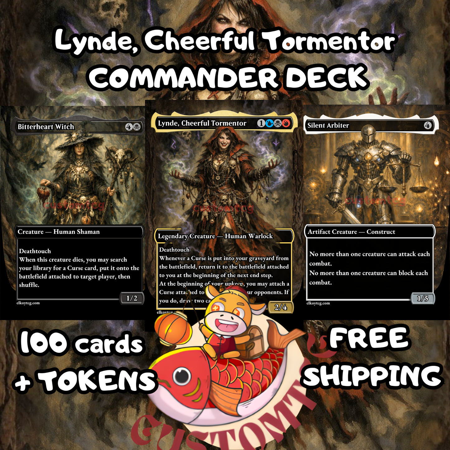 Lynde, Cheerful Tormentor custom deck