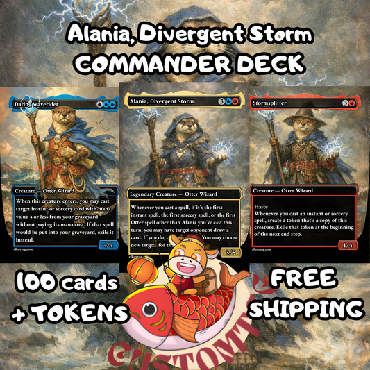 Alania, Divergent Storm Custom Deck 🦦🌩️