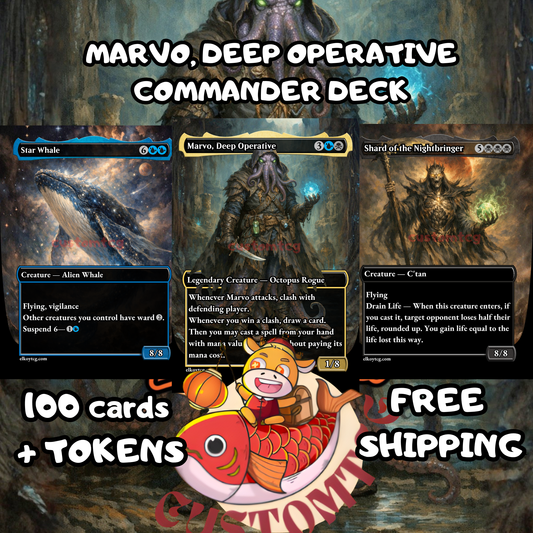 Marvo, Deep Operative Custom Deck