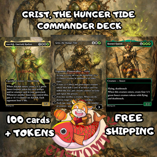 Grist, the Hunger Tide Custom Deck