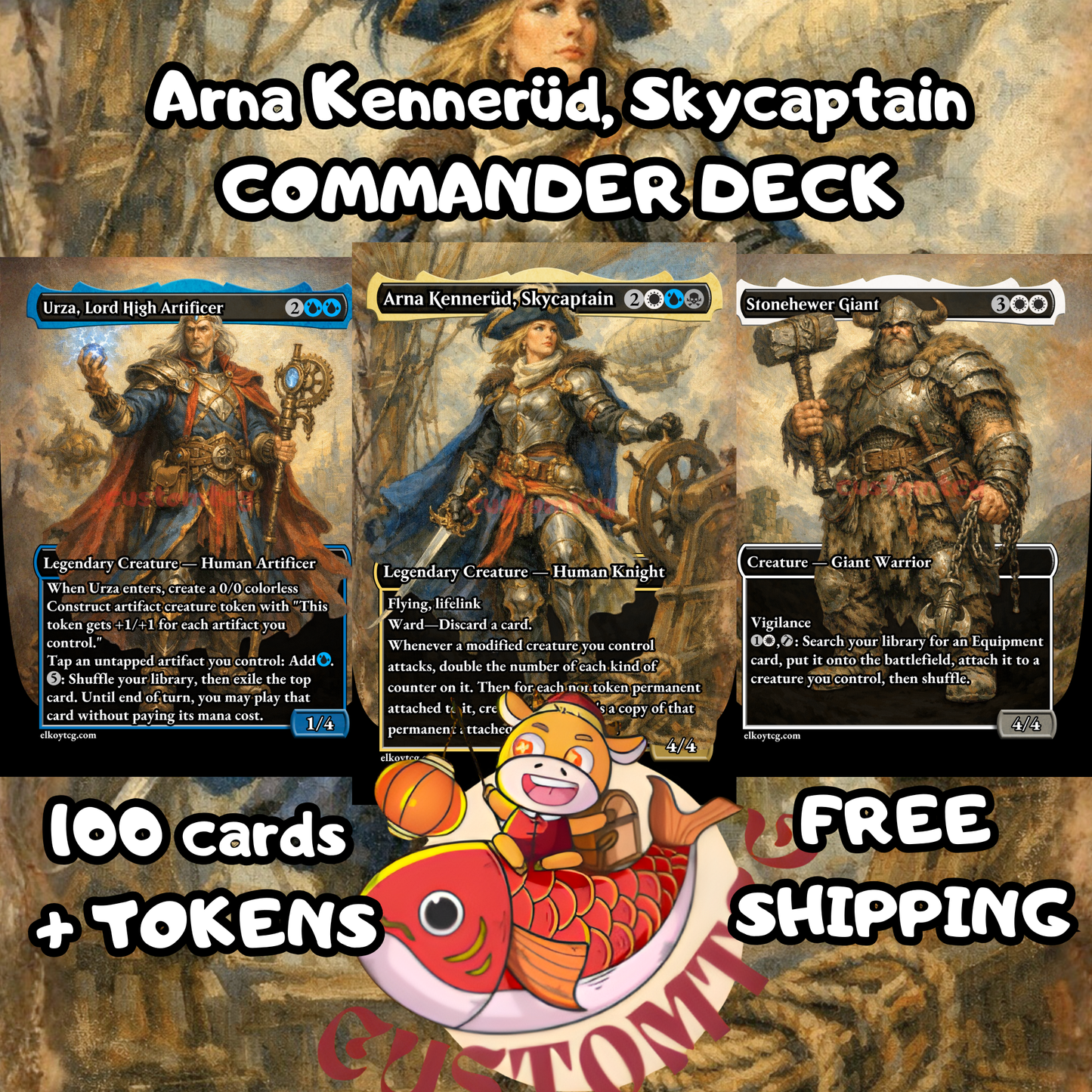 Arna Kennerüd, Skycaptain Custom Deck