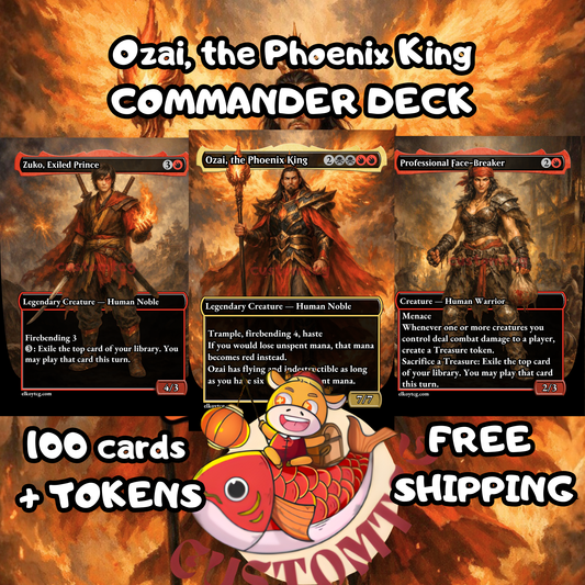 Ozai, the Phoenix King Custom Deck