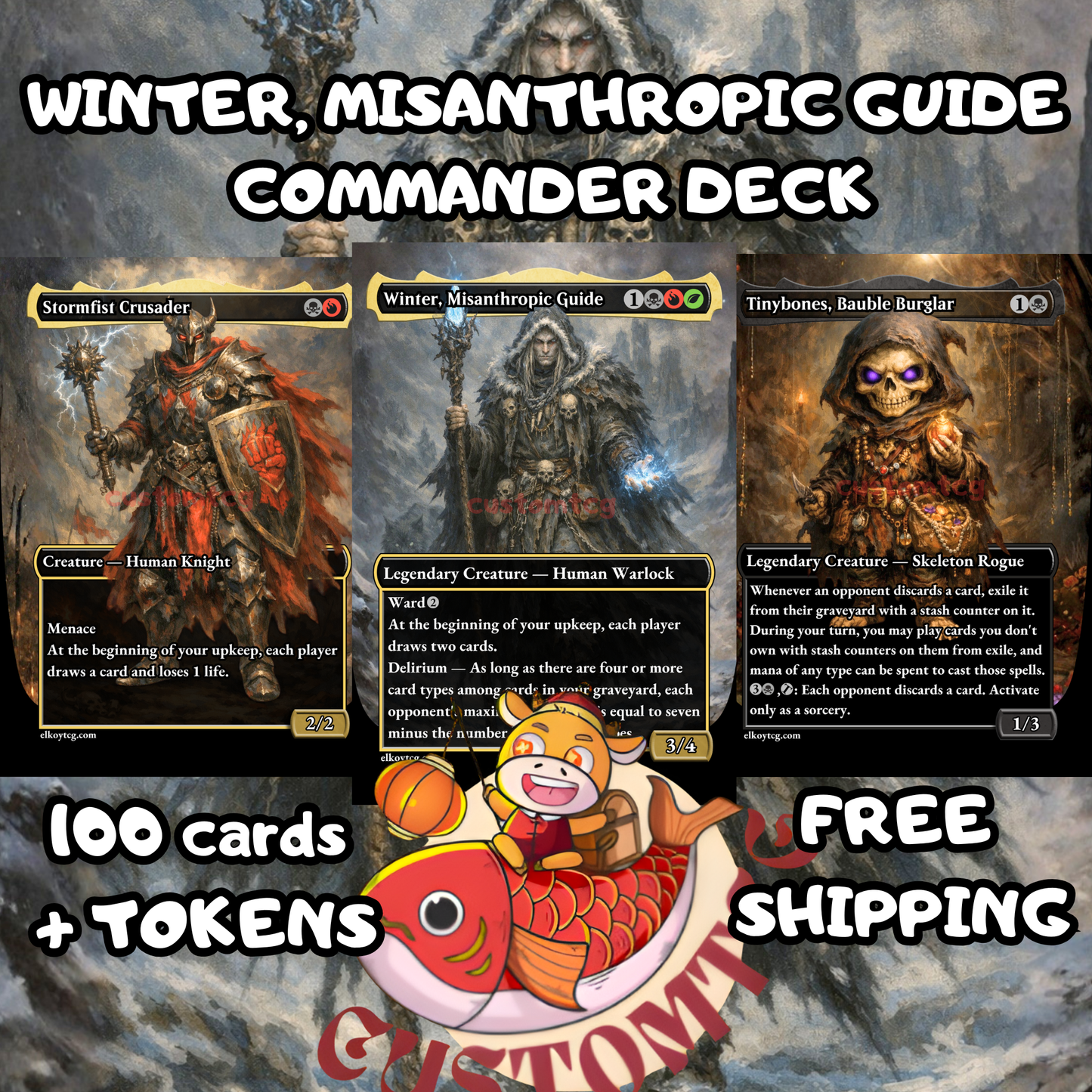 Winter, Misanthropic Guide Custom Deck