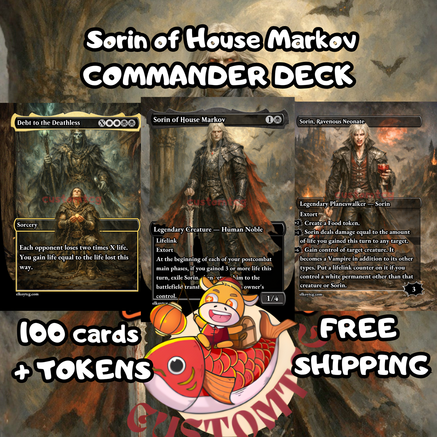 Sorin of House Markov custom deck
