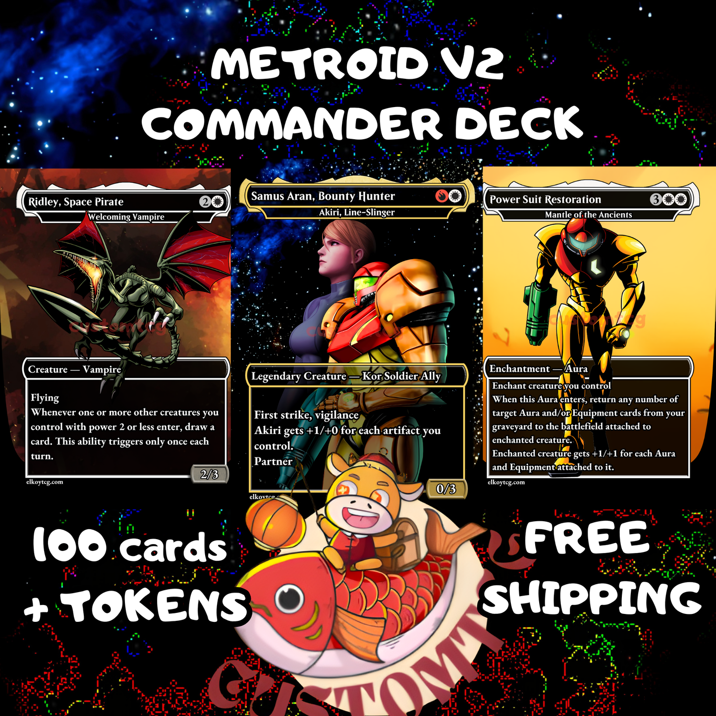 Metroid V2 Custom Deck