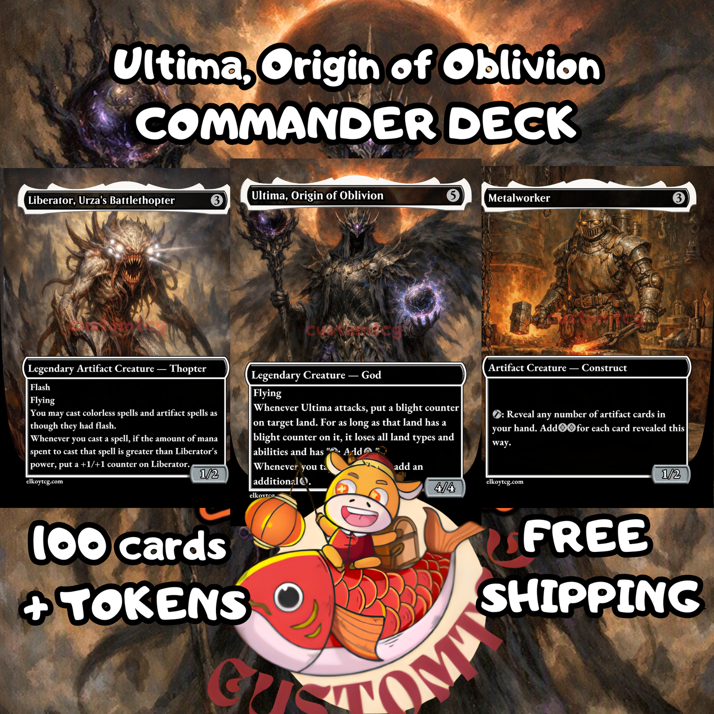 Ultima, Origin of Oblivion — Colorless Eldrazi Ramp Custom Deck