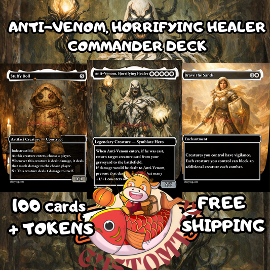 Anti-Venom, Horrifying Healer Custom Deck