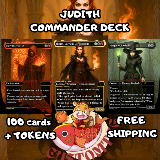 Judith, Carnage Connoisseur Custom Deck