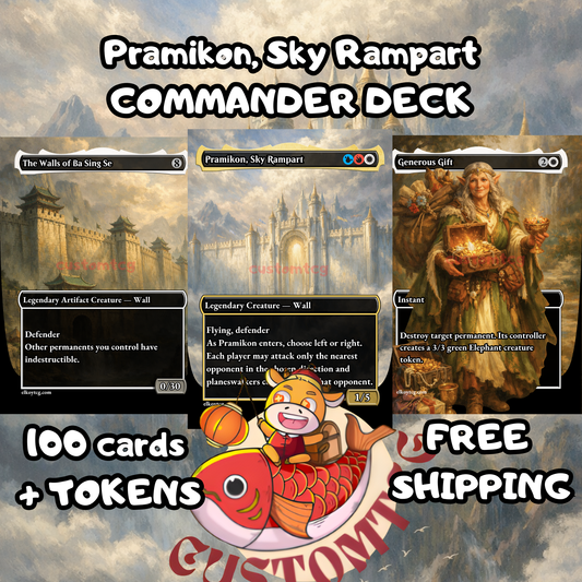 Pramikon, Sky Rampart custom deck