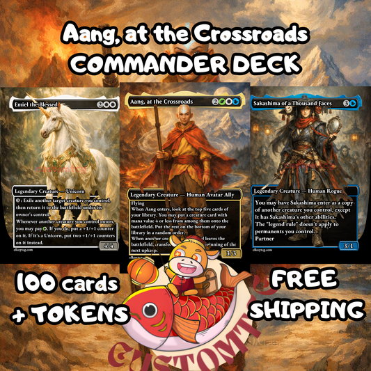 Aang, at the Crossroads — Bant Clone Custom Deck