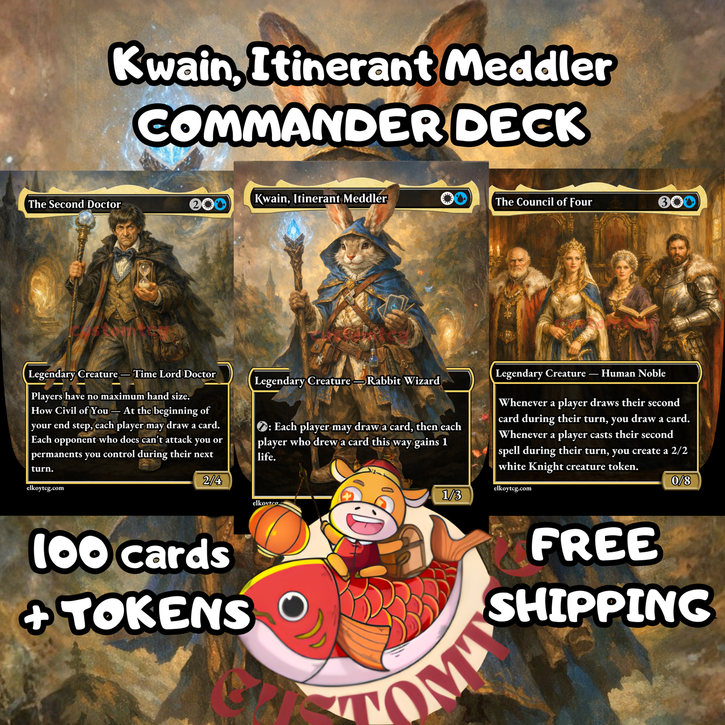 Kwain, Itinerant Meddler Custom Deck