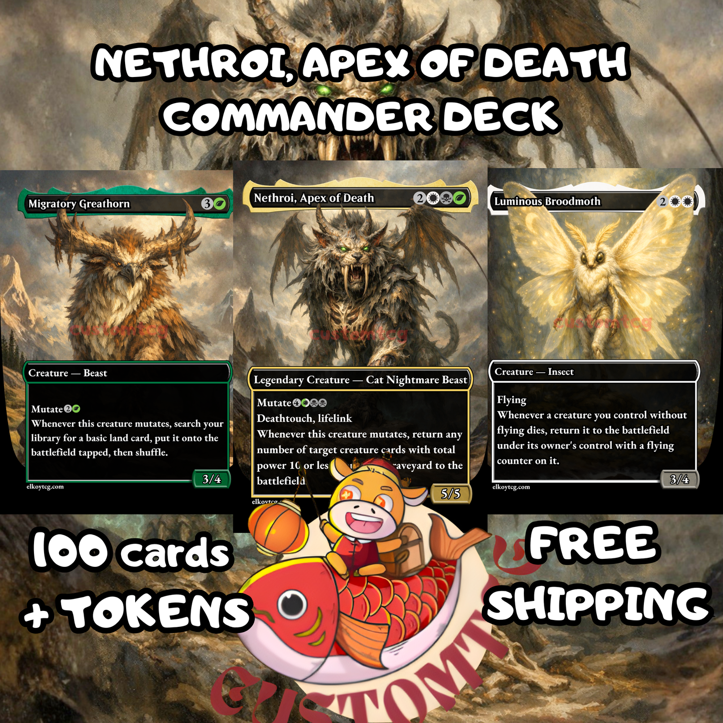 Nethroi, Apex of Death Custom Deck