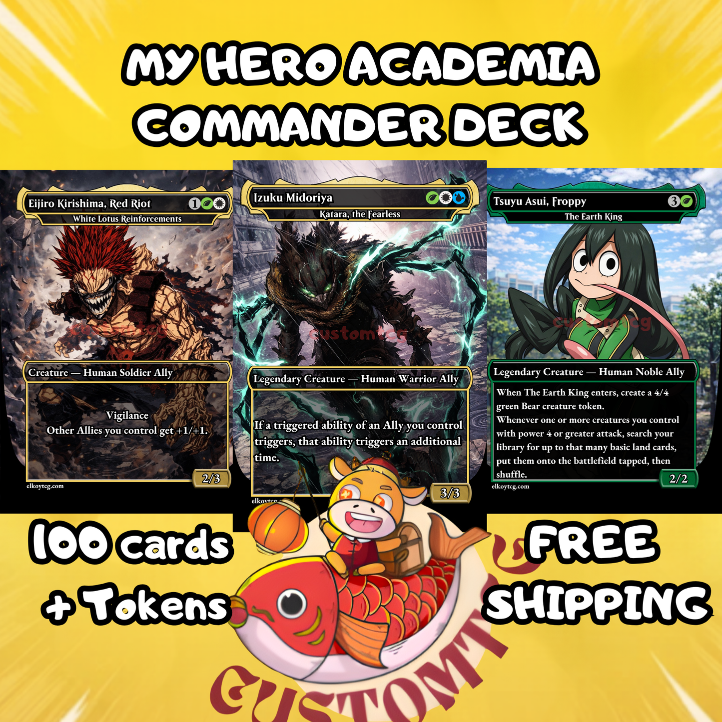 My Hero Academia  Custom Deck