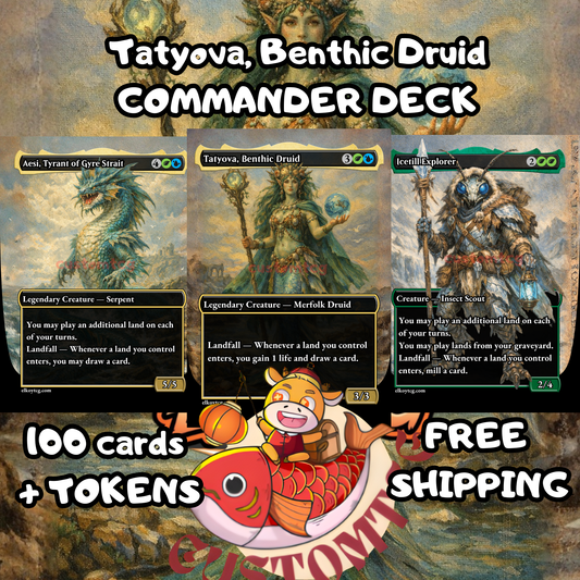 Tatyova, Benthic Druid Custom Deck