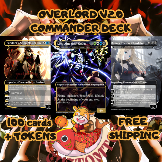 Overlord V2.0 Custom Deck