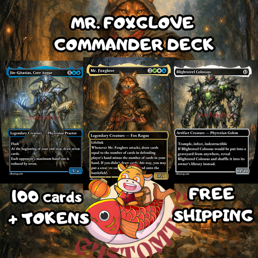 Mr. Foxglove Custom Deck