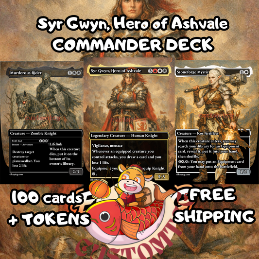 Syr Gwyn, Hero of Ashvale Custom Deck