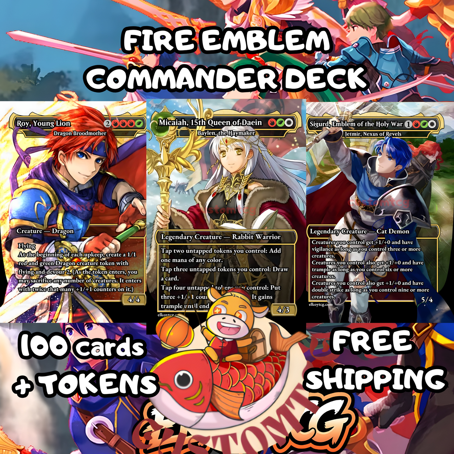 Fire Emblem Custom Deck
