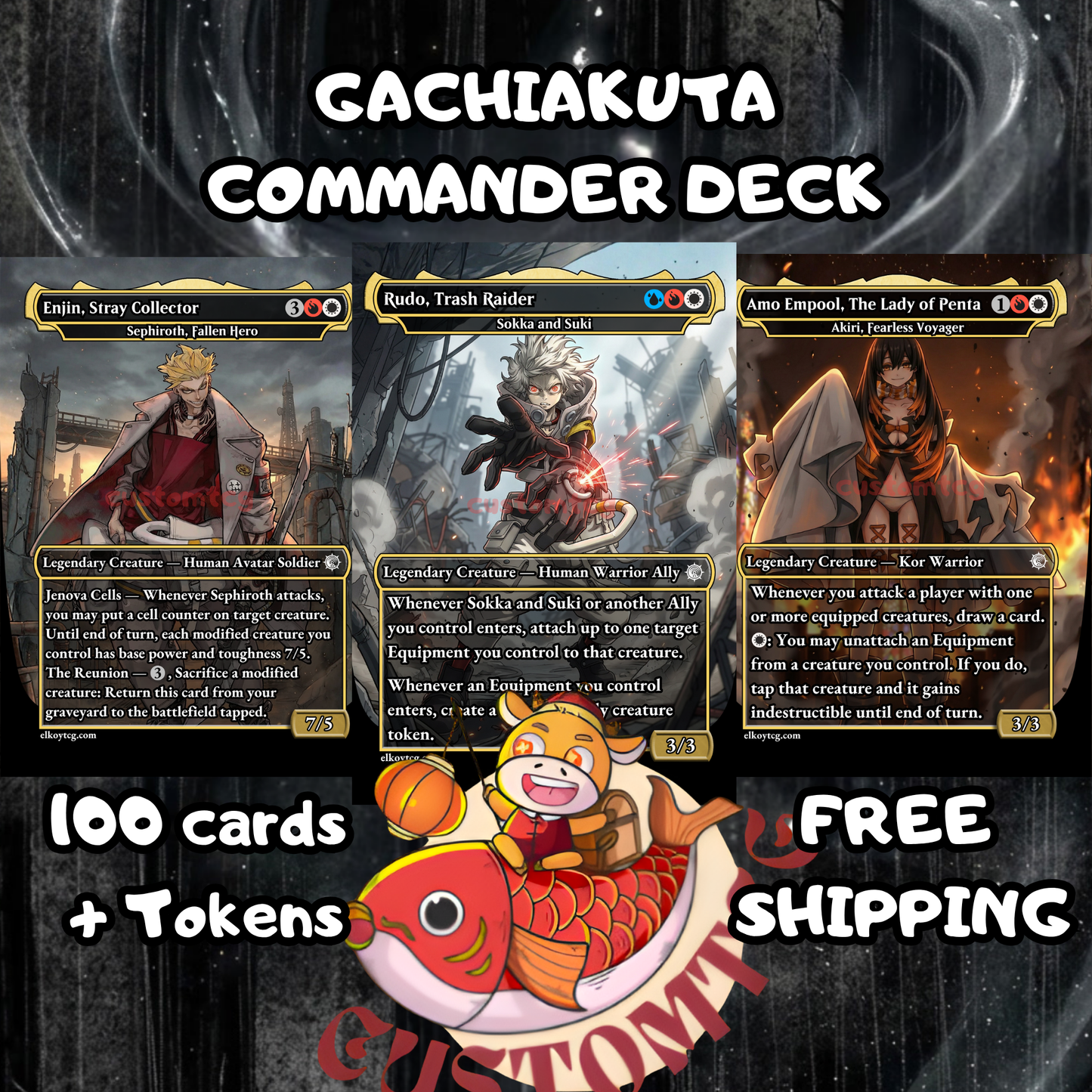 Gachiakuta Custom Deck