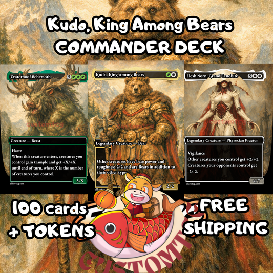 Kudo, King Among Bears Custom Deck