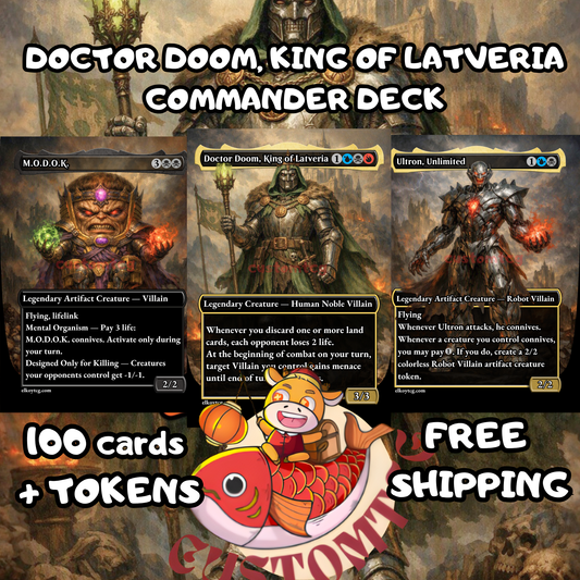 Doctor Doom, King of Latveria Custom Deck