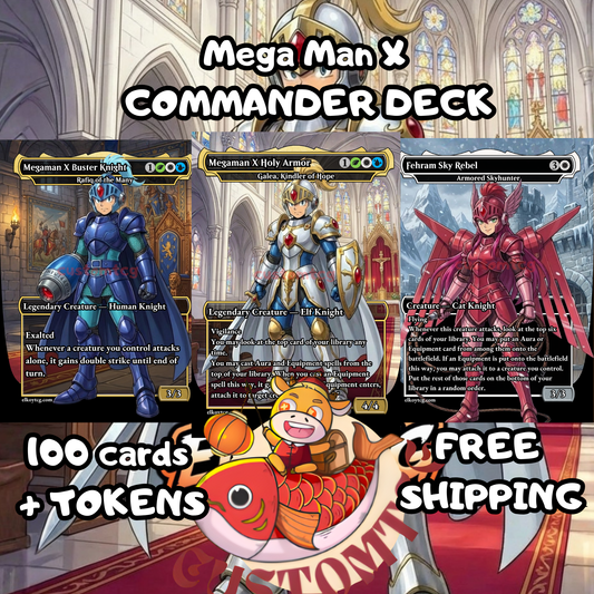 Mega Man X Custom Commander Deck