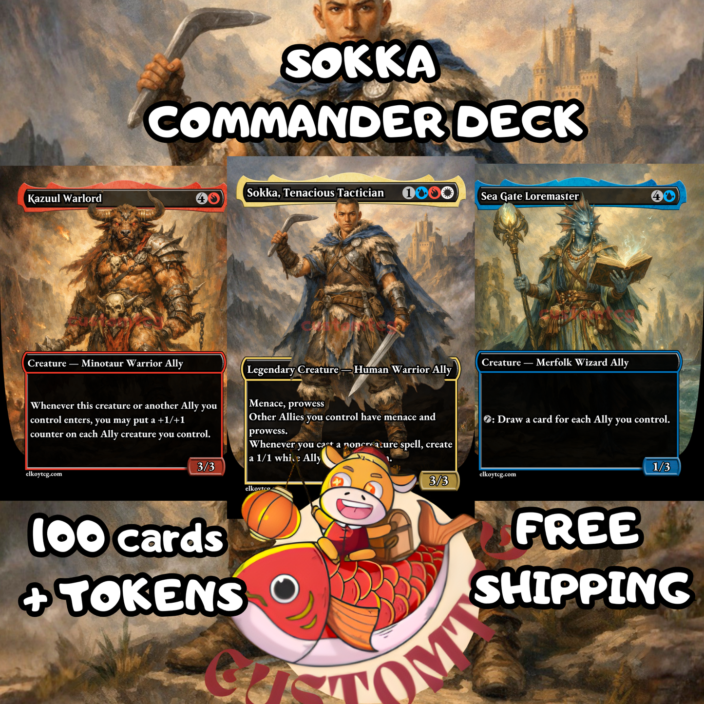 Sokka Custom Deck