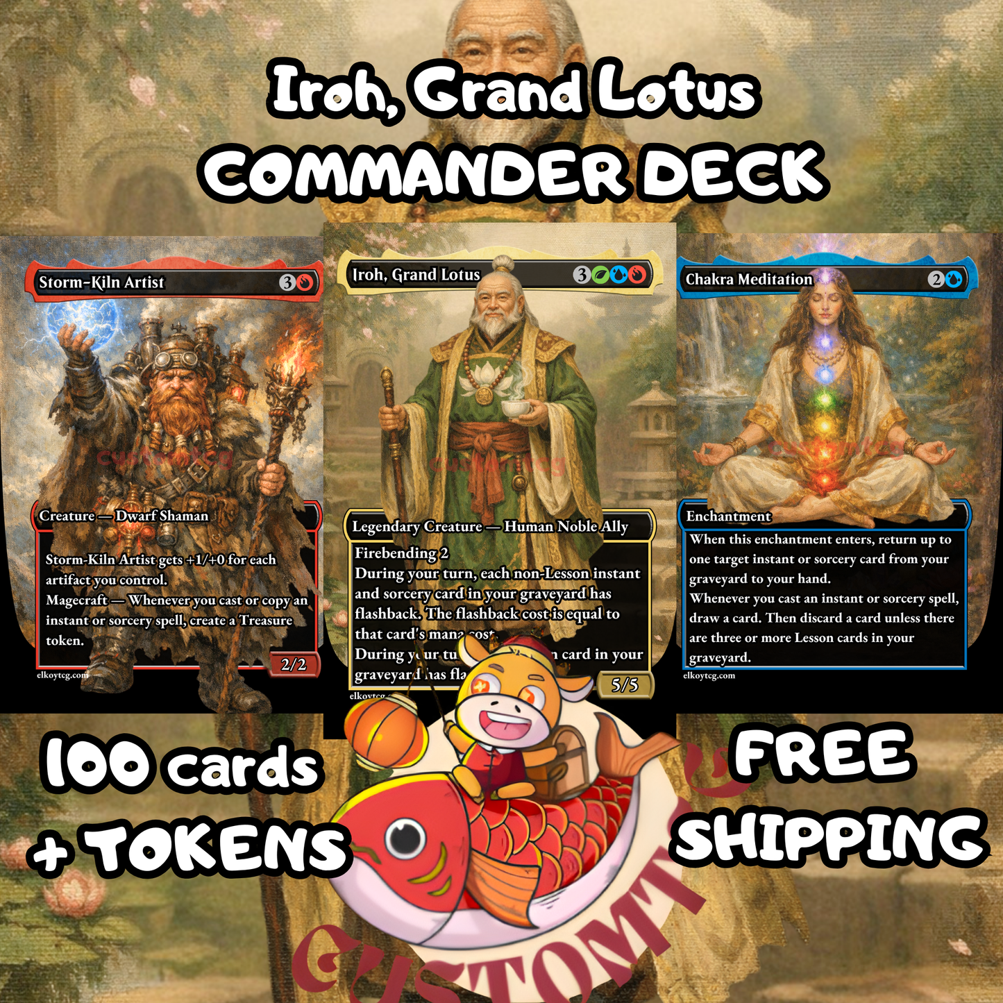 Iroh, Grand Lotus Custom Deck