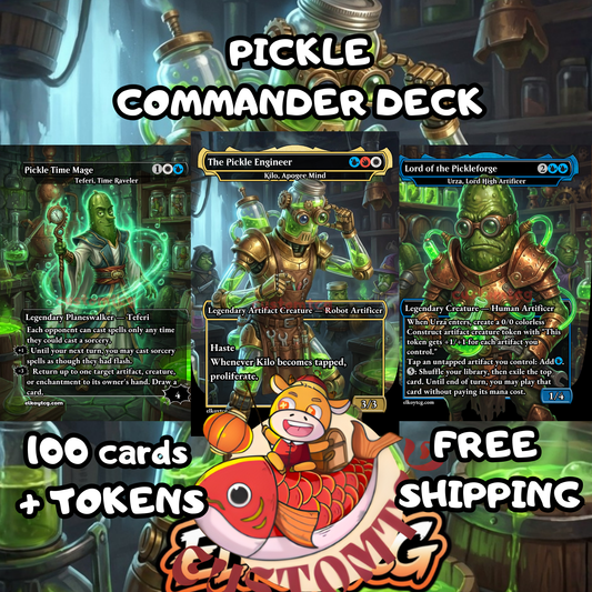 Pickle Commander Bundle (Deck + Playmat) - Drop 2.2