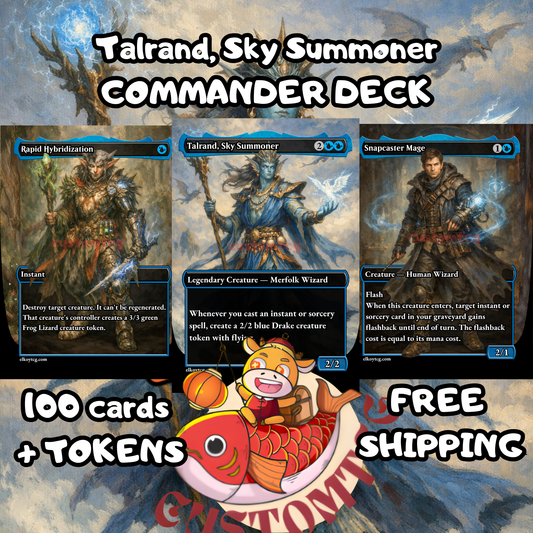 Talrand, Sky Summoner custom deck