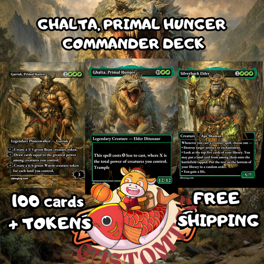 Ghalta, Primal Hunger Custom Deck