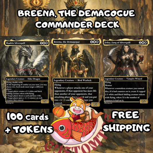 Breena, the Demagogue Custom Deck
