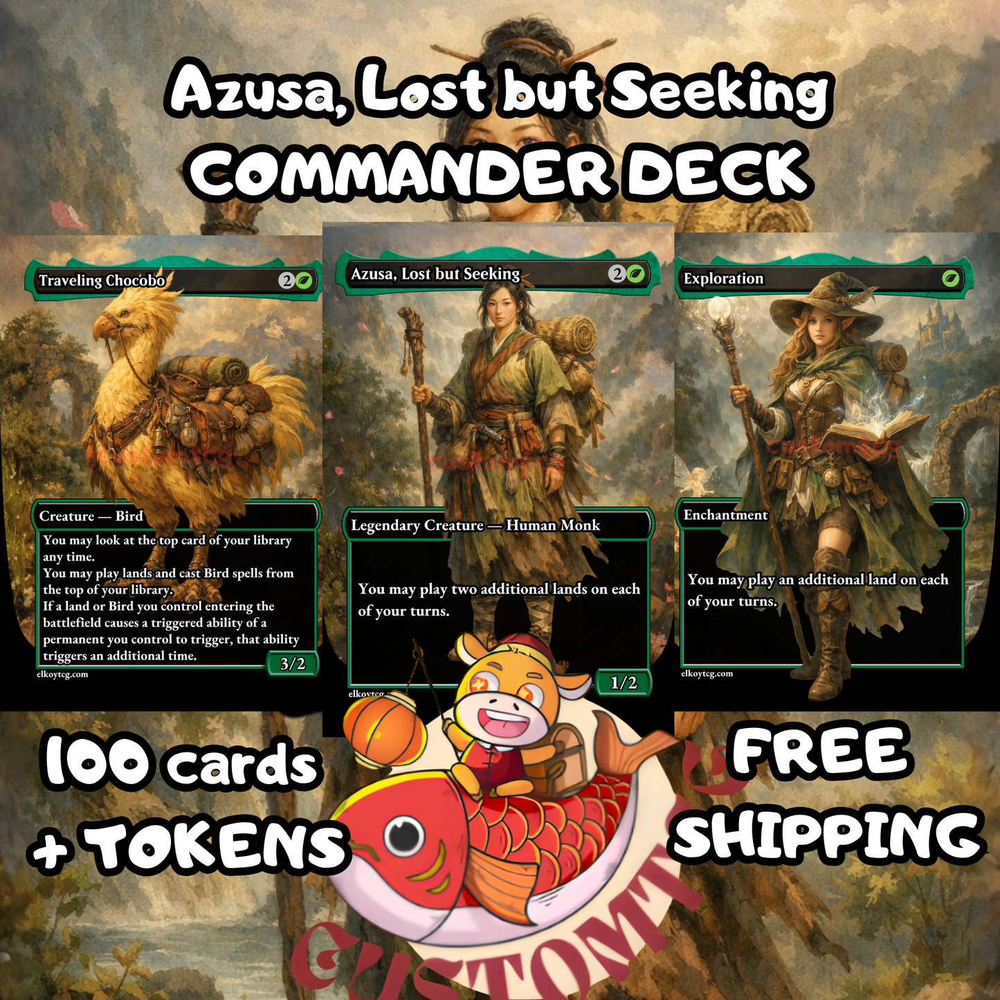 Azusa, Lost but Seeking custom deck