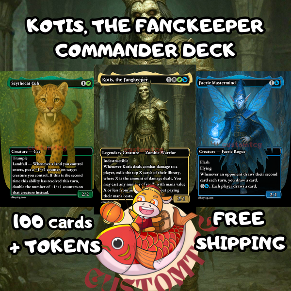 💀 Kotis, the Fangkeeper — Custom Deck – ElkoyTCG