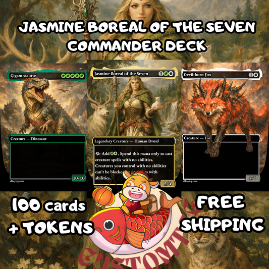 Jasmine Boreal of the Seven Custom Deck