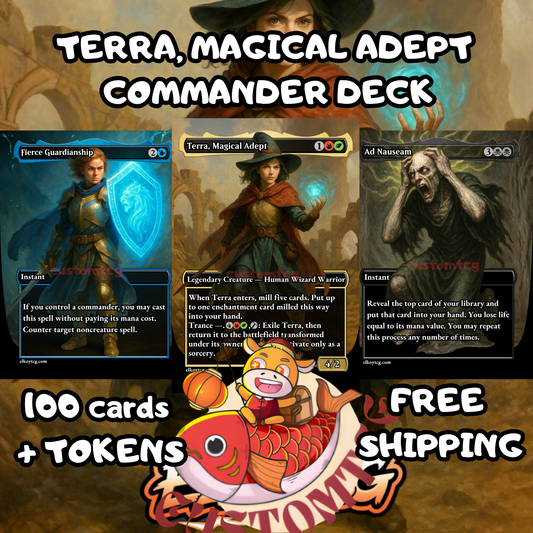 Terra, Magical Adept Custom Deck
