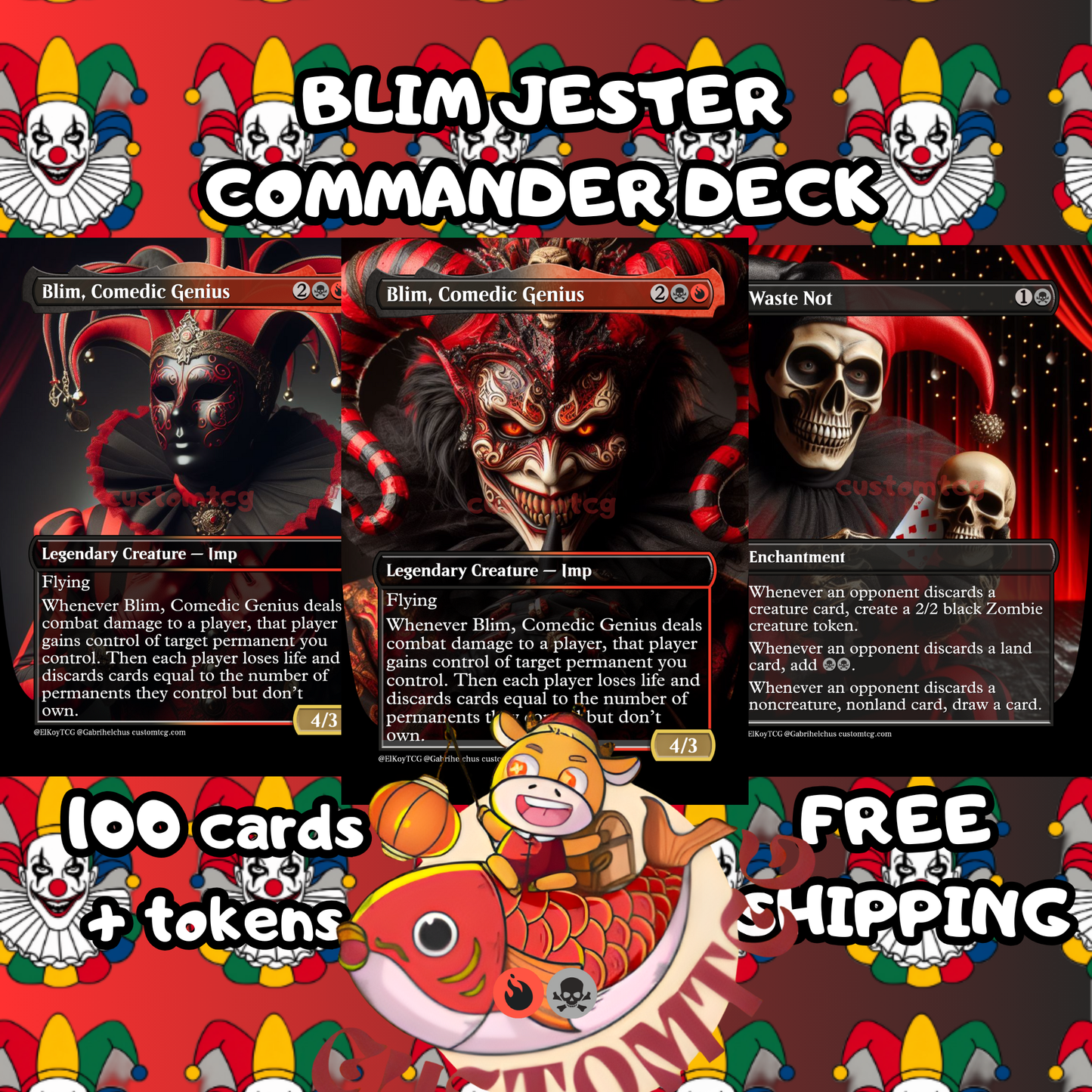 Blim Jester Custom Deck