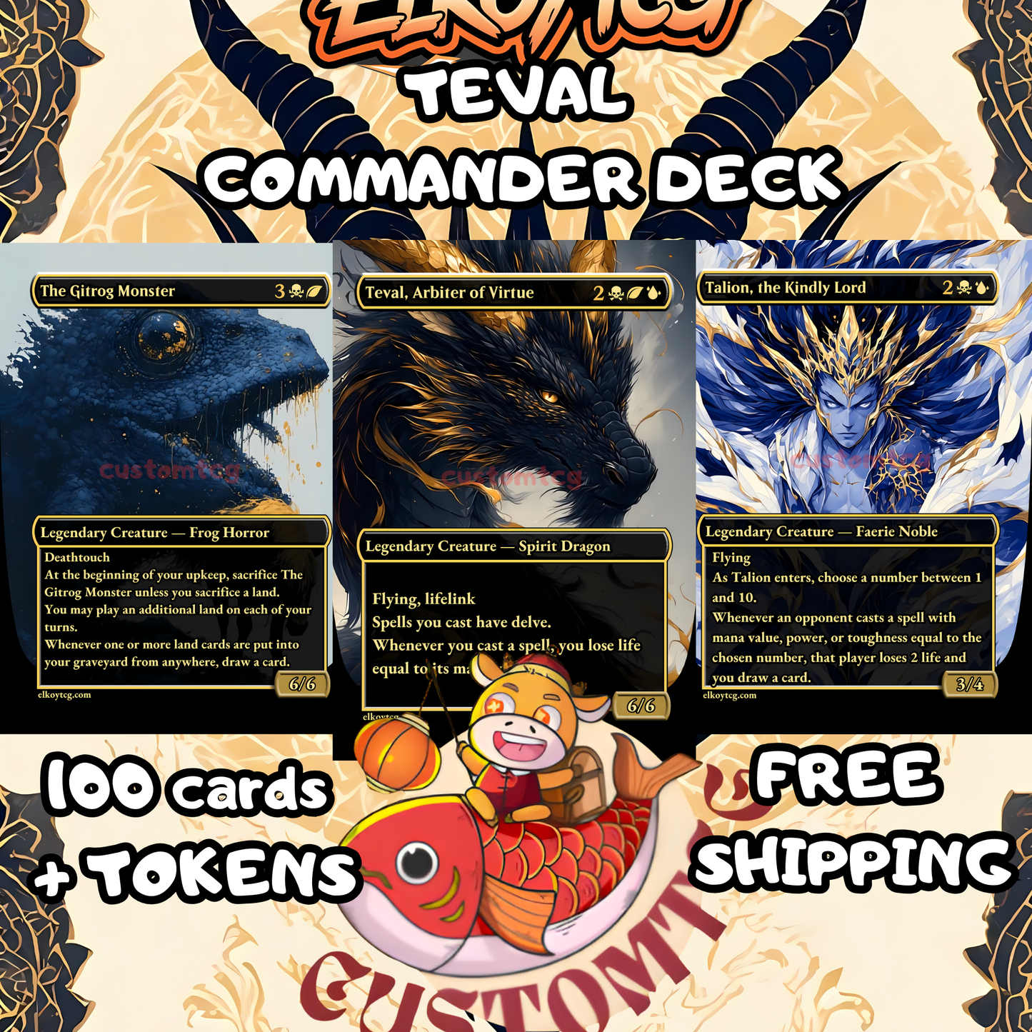Teval, Arbiter of Virtue – Custom Deck