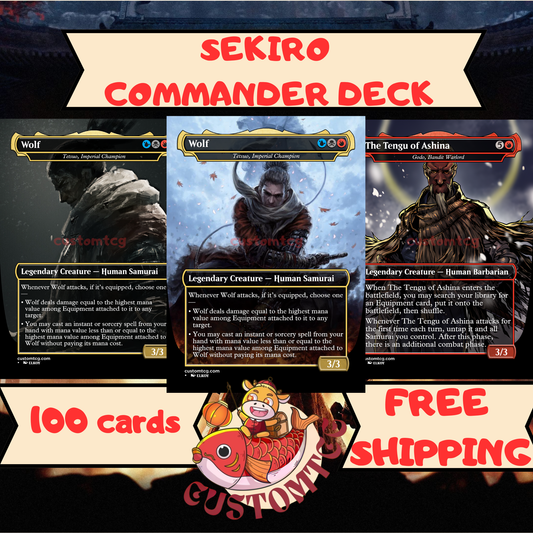 SEKIRO Custom Deck