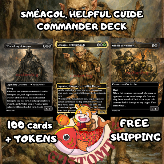 Sméagol, Helpful Guide Custom Deck
