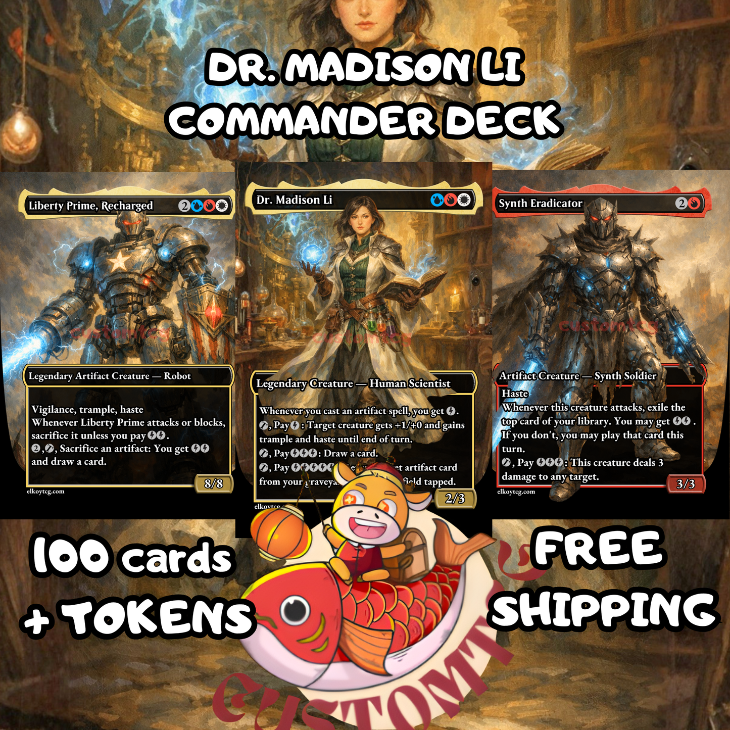 Dr. Madison Li Custom Deck
